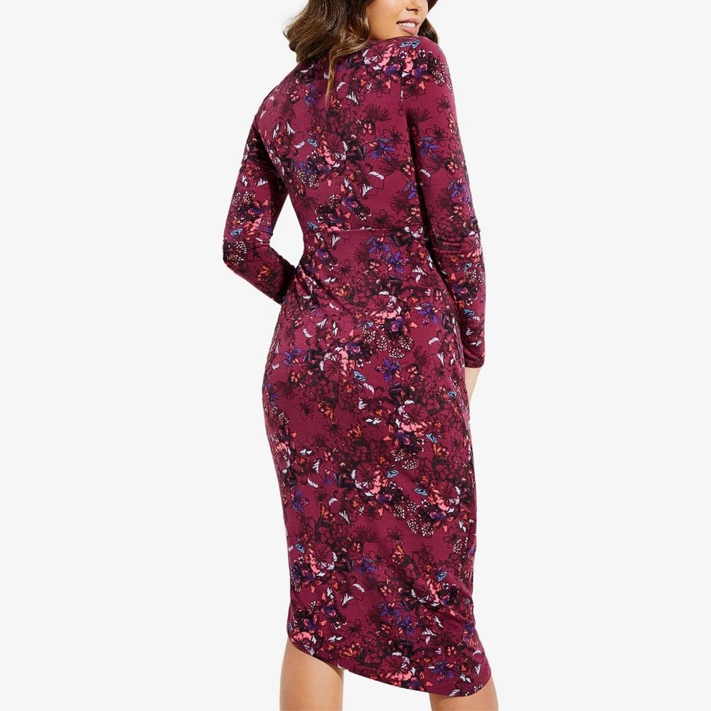 guess ∙ kellie floral wrap dress - Picture 2 of 11